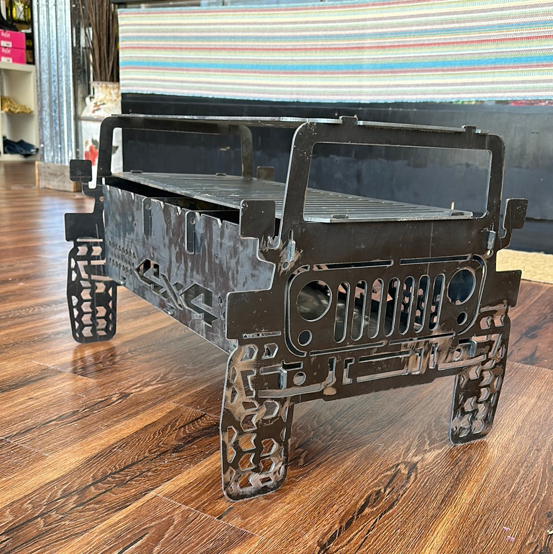 Foldable Jeep Grill