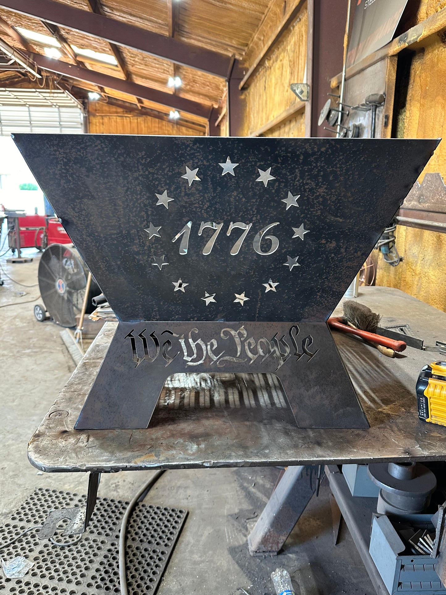 Custom made fire pits