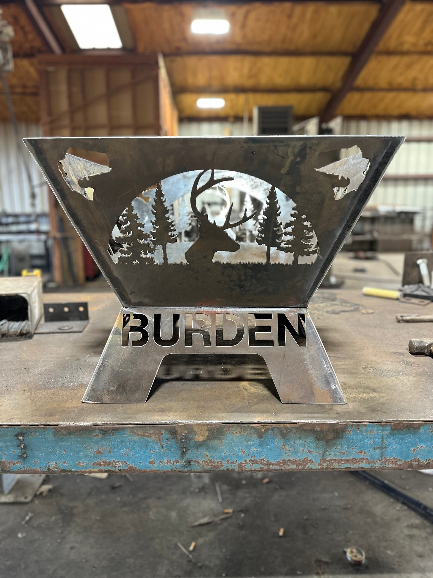 Custom made fire pits