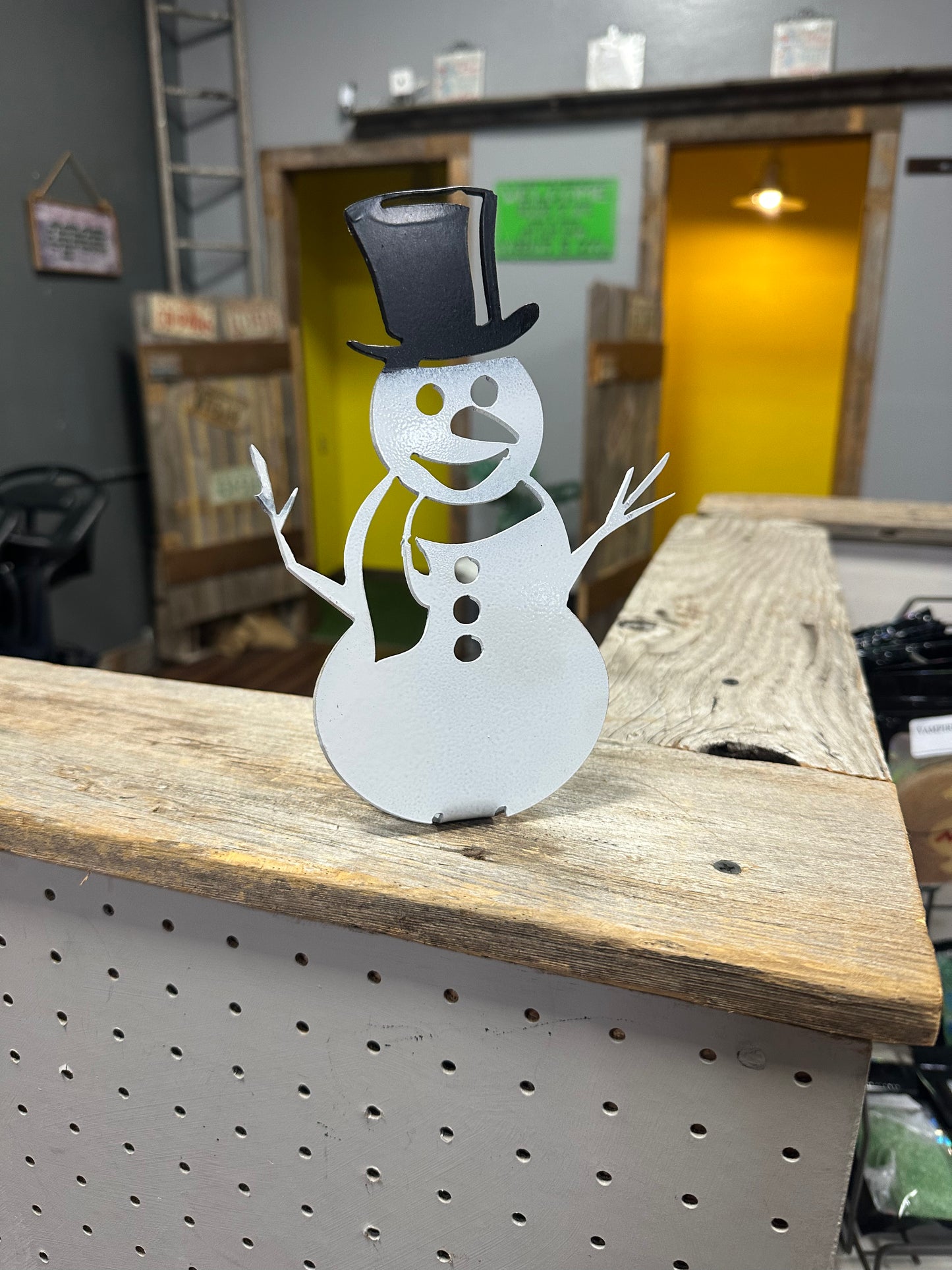 Table top snowman
