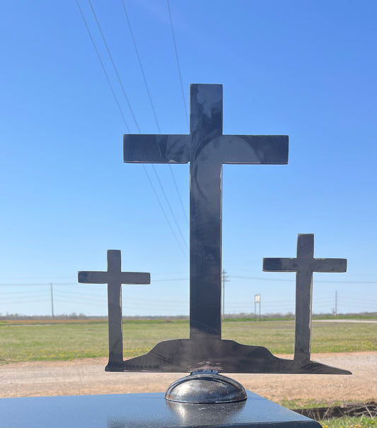 Cross Scene Table Center Piece